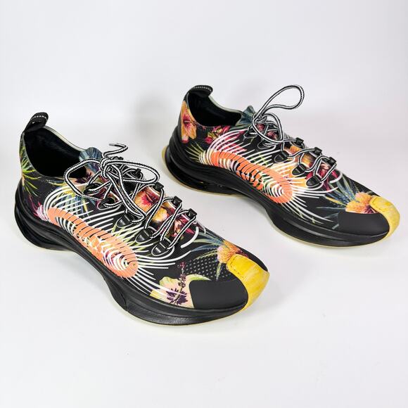 Gucci Technical Knit Floral Run Sneaker - Men’s 12.5 - Picture 3 of 8